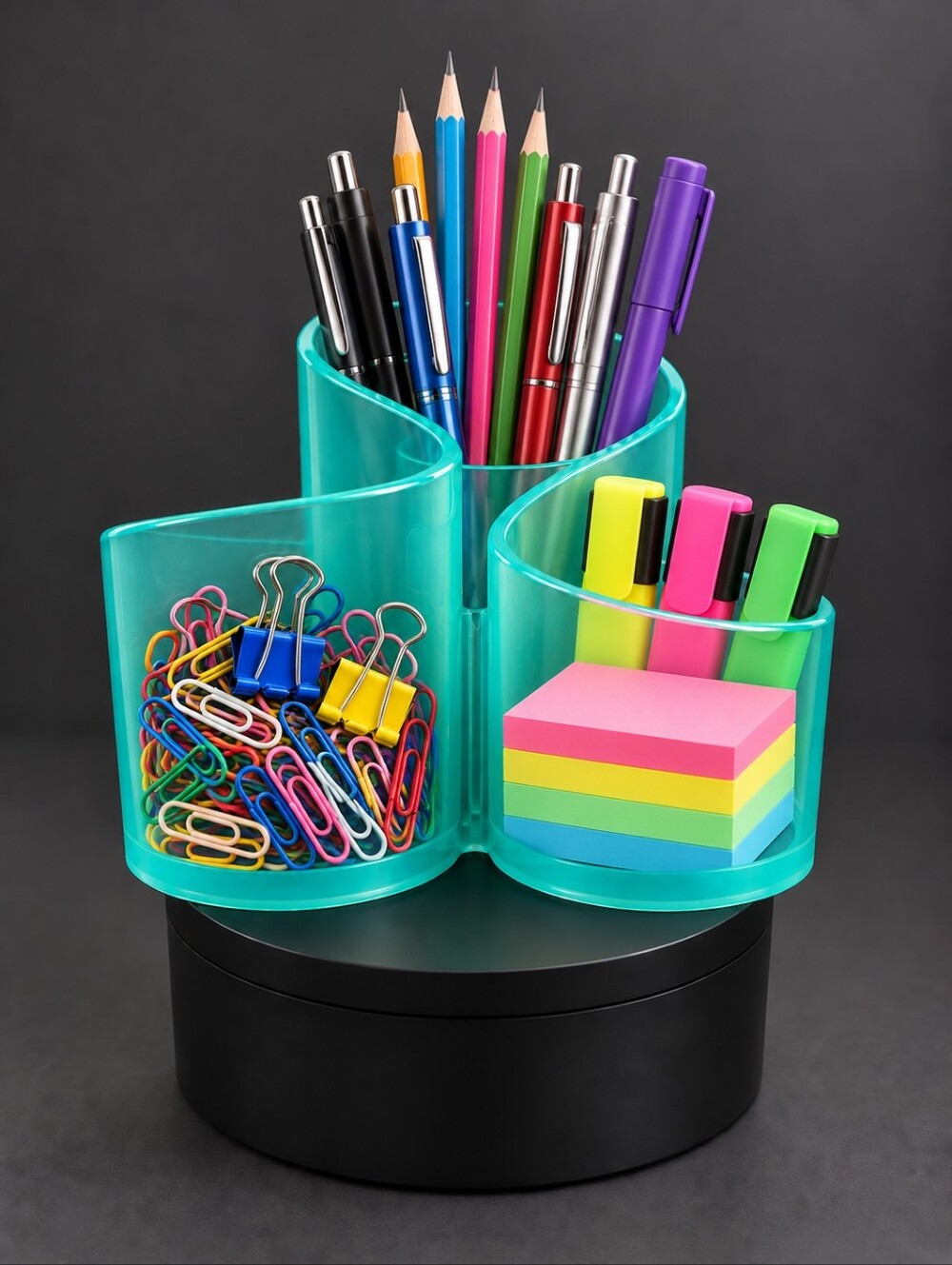 Handcrafted 3-Compartment Multipurpose Caddy - Picture 2 of 4